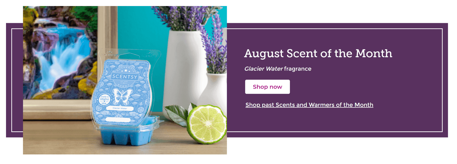 July warmer and scent of the month